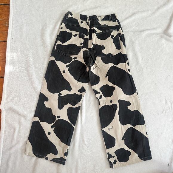 Lisa Says Gah Cow Print Robyn Jeans - Picture 8 of 8